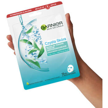 Skin Naturals Pure Active - Hydratačná textilná maska proti nedokonalostiam obohatená o čajovník a kyselinu salicylovú